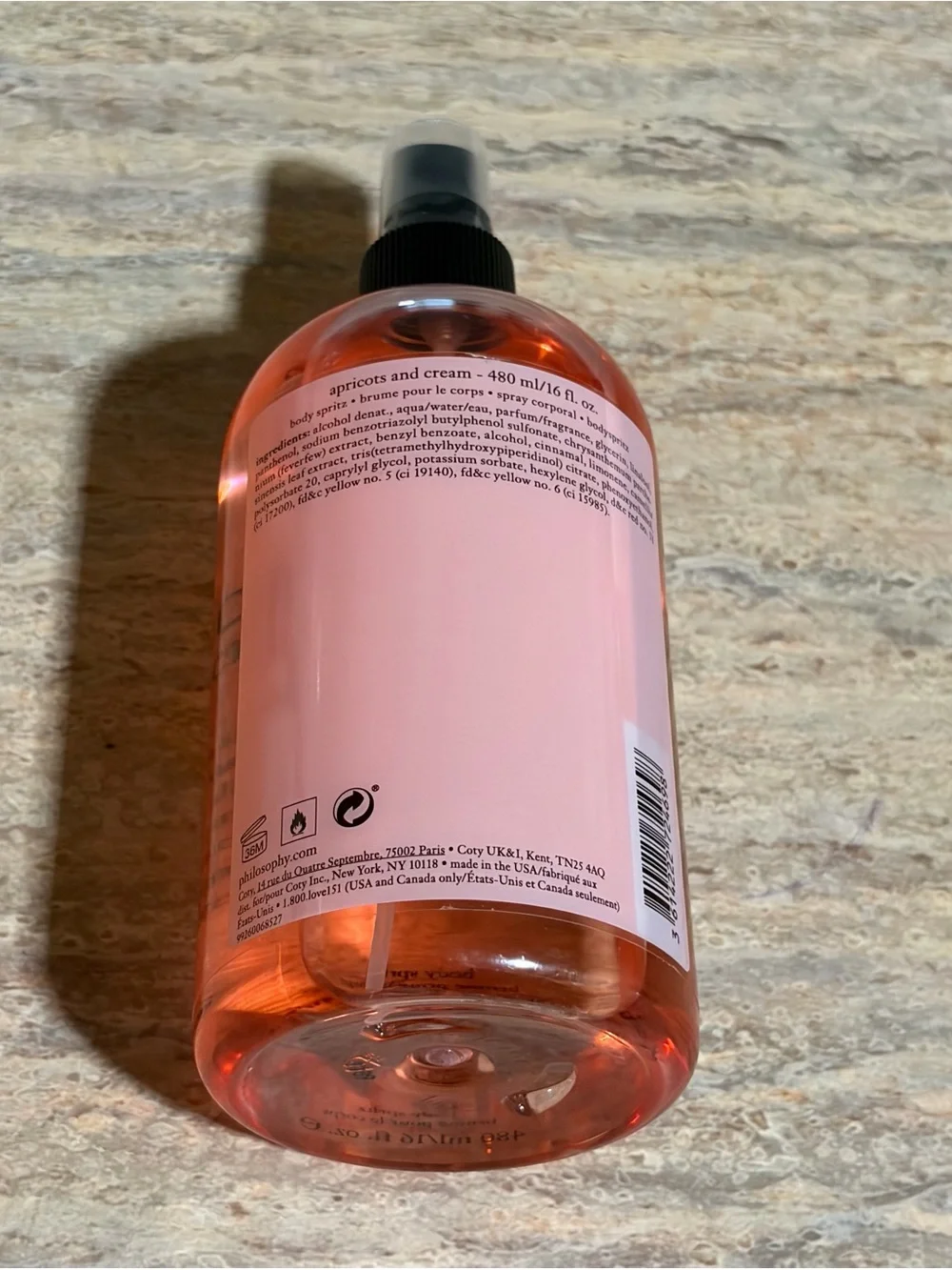 Philosophy apricots cream